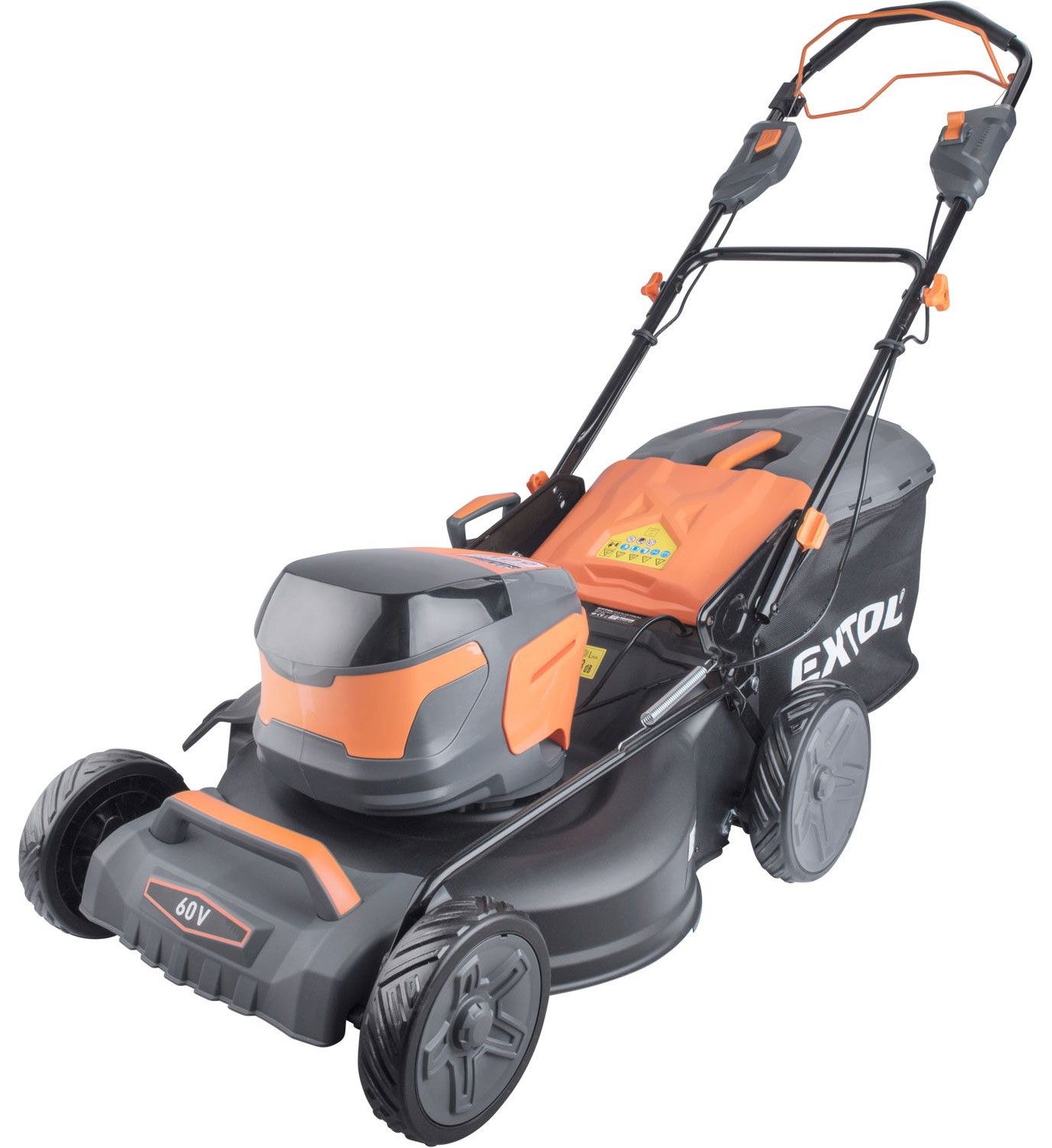 Extol 8795721 akkumulátoros önjáró fűnyíró (akku és töltő nélkül) termék fő termékképe