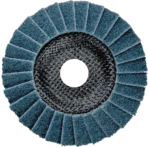 Abraboro 125 x 22 vlies csiszolótányér (kék), finom termék fő termékképe