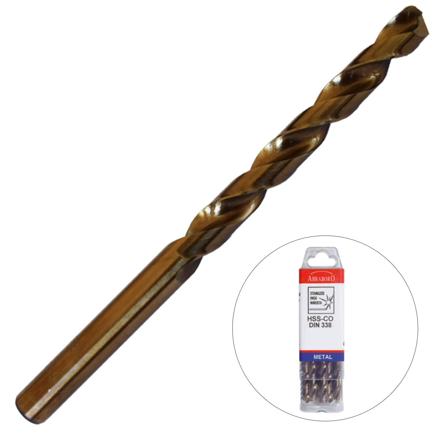 Abraboro 19 x 198 / 135 mm HSS-Co fémcsigafúró X-Pack termék fő termékképe