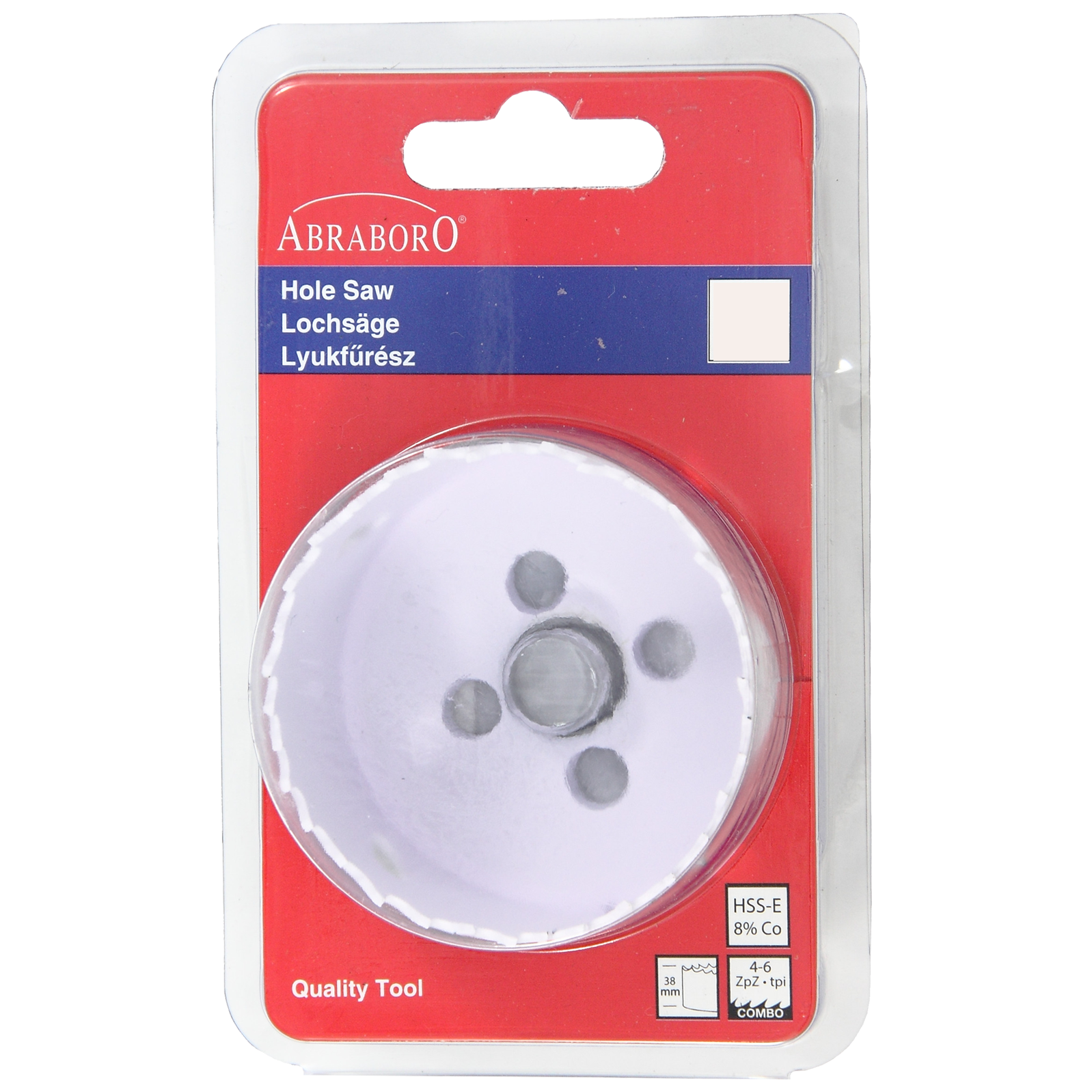 Abraboro 92 mm HSS-Co lyukfűrész termék fő termékképe