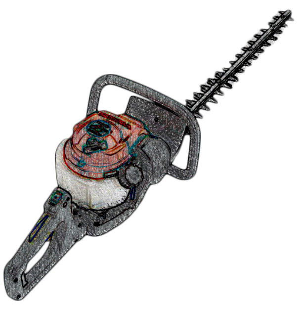 Robbanómotoros sövényvágó kölcsönzés termék fő termékképe