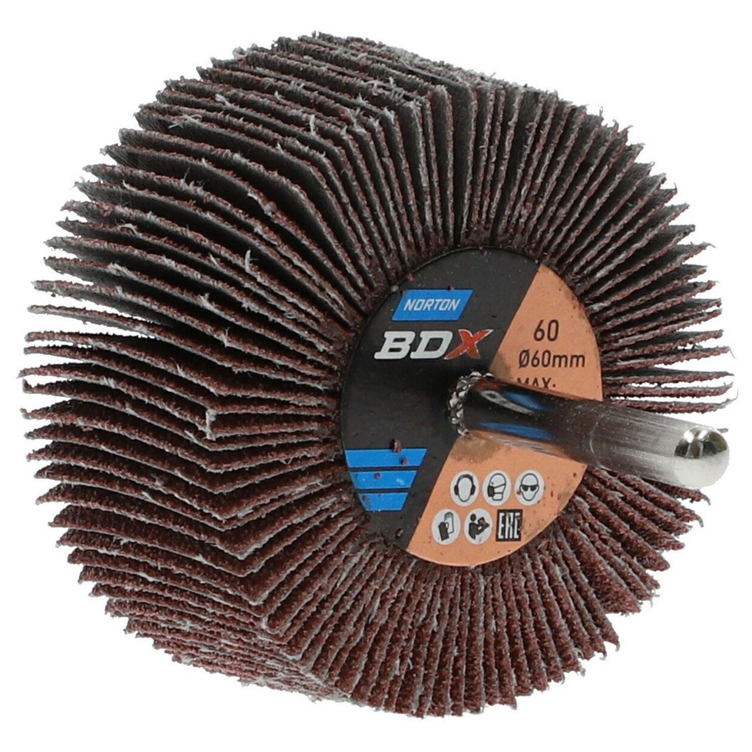 Norton Metal R207Plus csapos lamellás csiszolókorong Ø60x40x6mm P40, 10 db/csomag termék fő termékképe