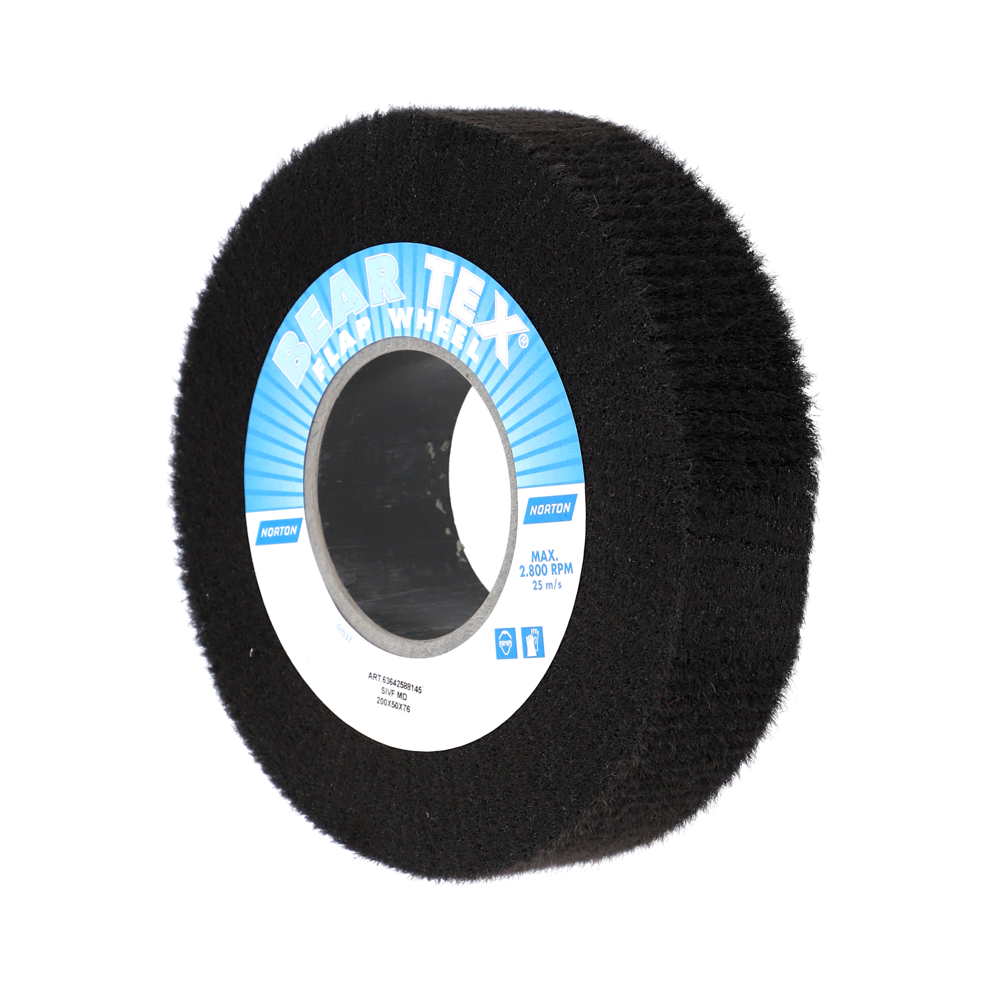Norton Beartex rost csiszolókorong 200x50x76mm Very Fine S termék fő termékképe