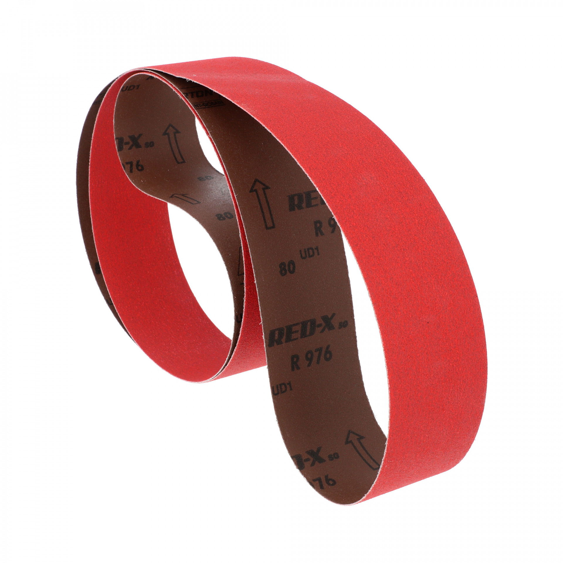 Norton Red-X R976 csiszolószalag szalagcsiszolókhoz 75x2500mm P80, 10 db/csomag termék fő termékképe