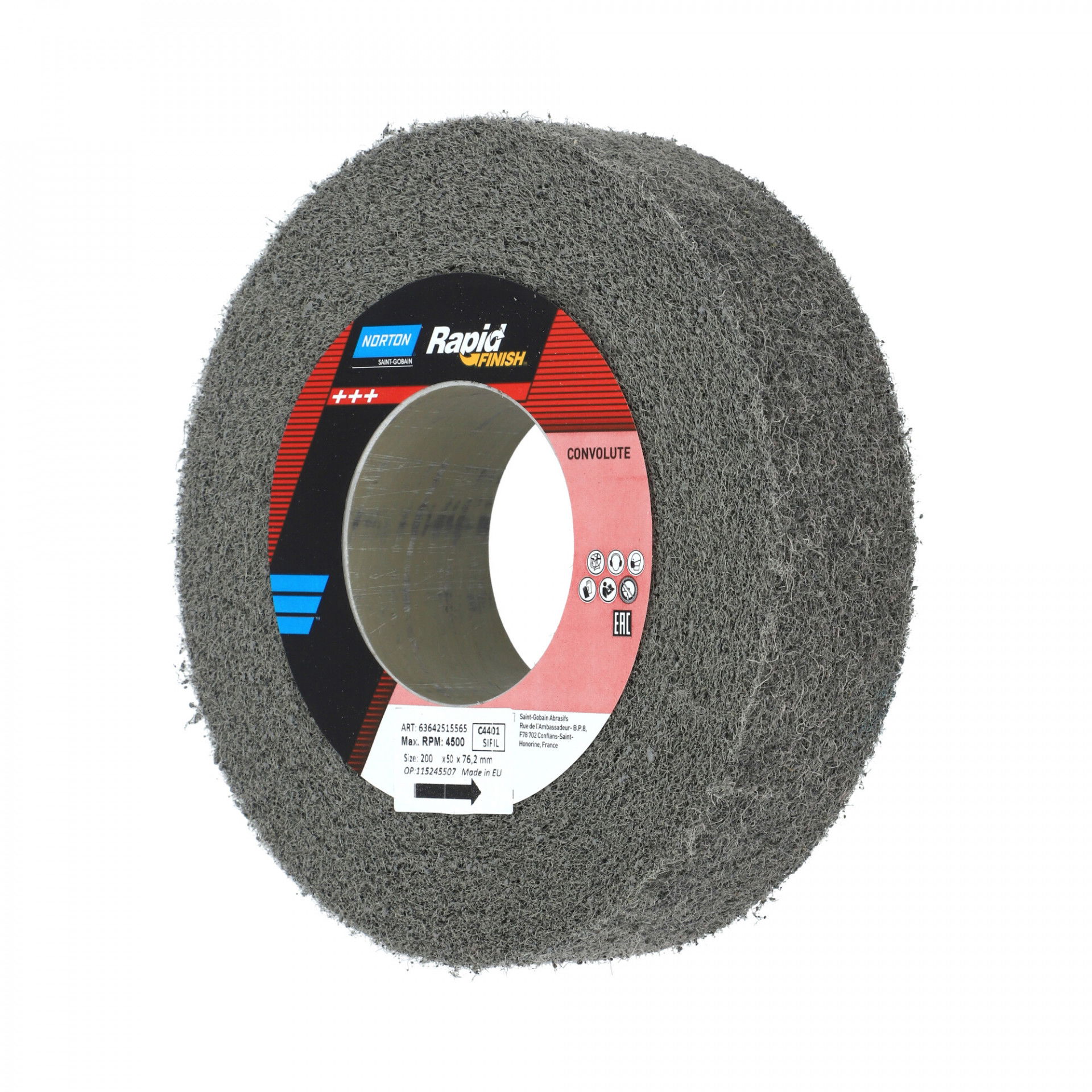 Beartex Rapid Finish DCS Open Mesh rost csiszolókorong 150x50x25mm Fine, 2 db/csomag termék fő termékképe