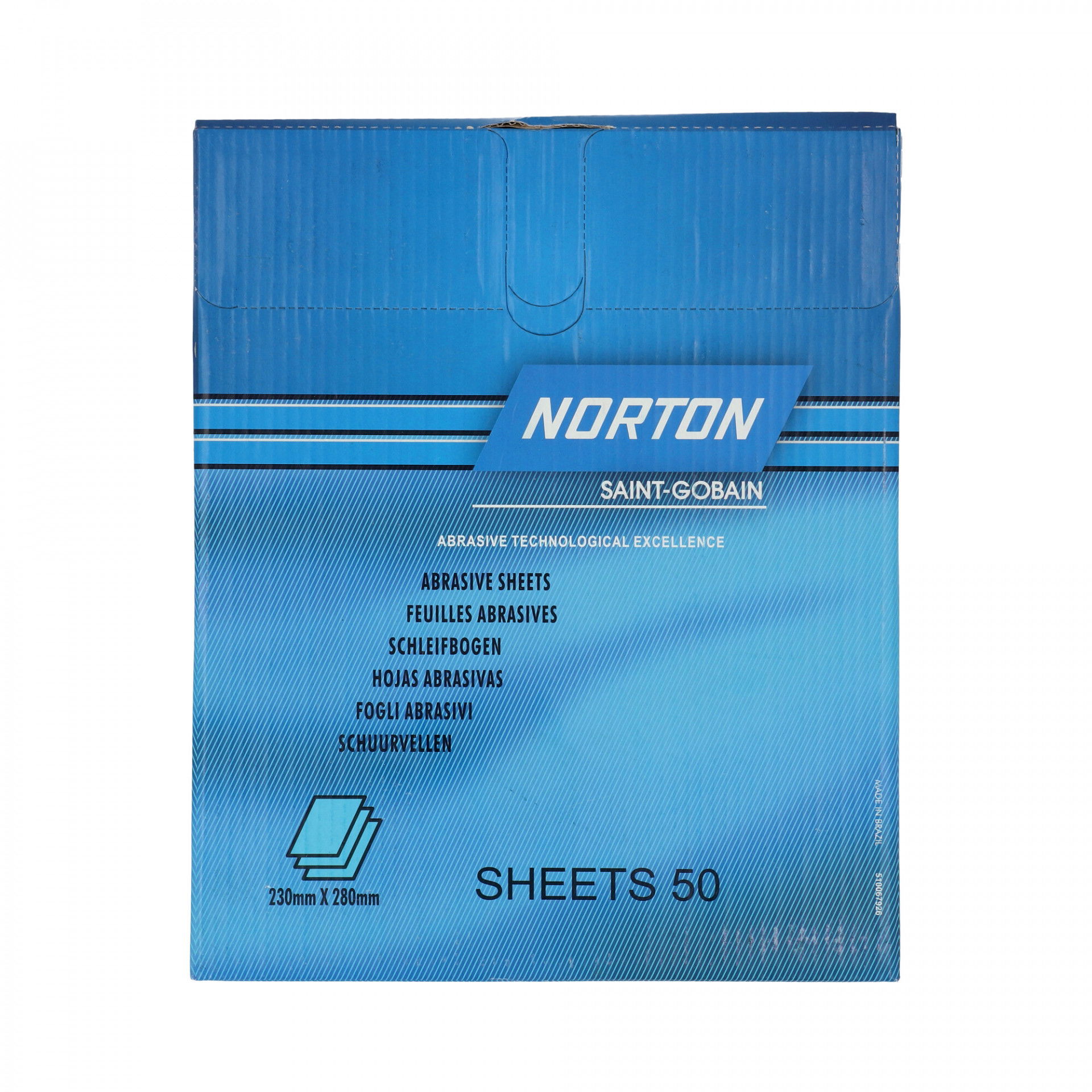 Norton Black Ice T417 vízálló csiszolópapír 230x280mm P1200, 50db/csomag termék fő termékképe