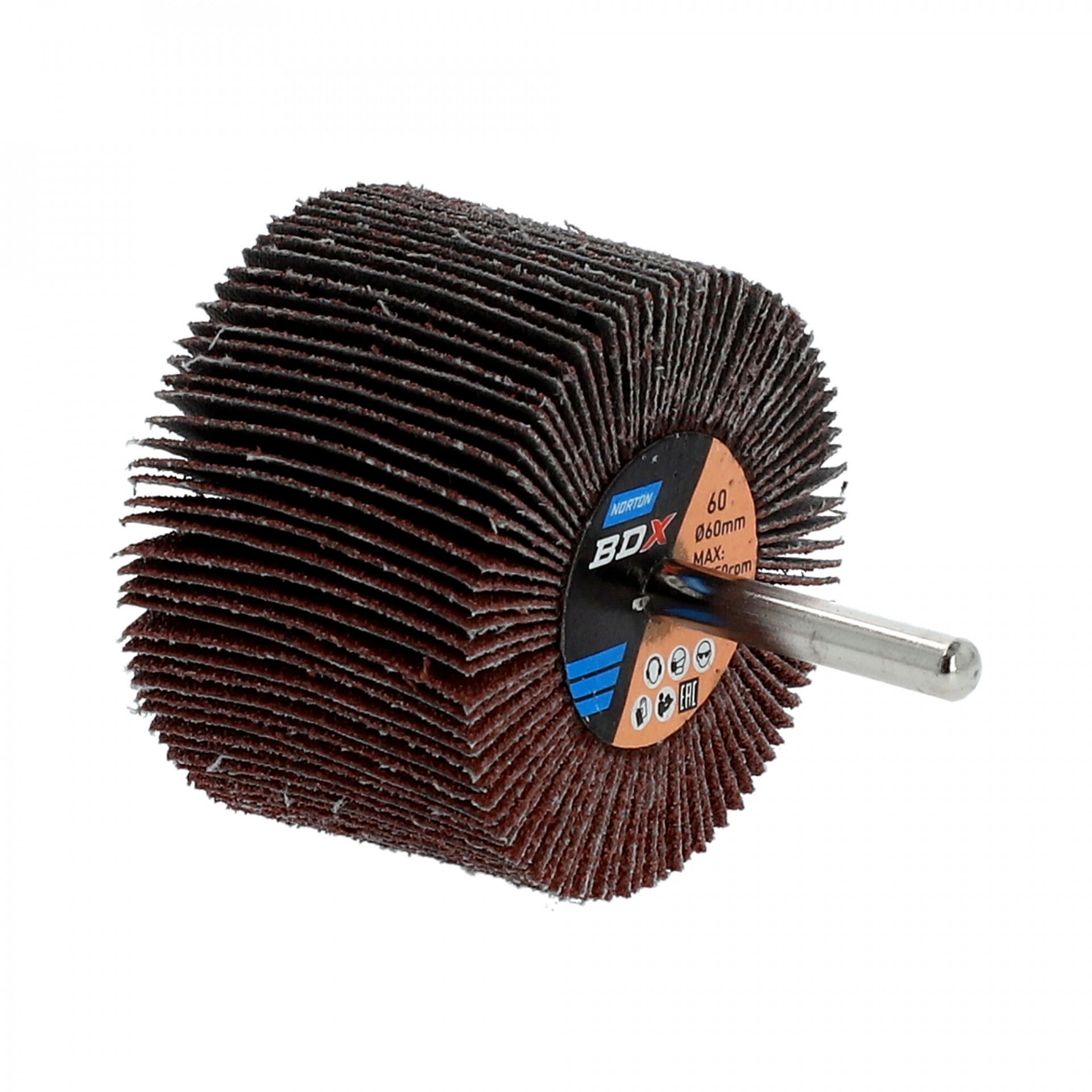 Norton Metal R207Plus csapos lamellás csiszolókorong Ø60x40x6mm P60, 10 db/csomag termék fő termékképe