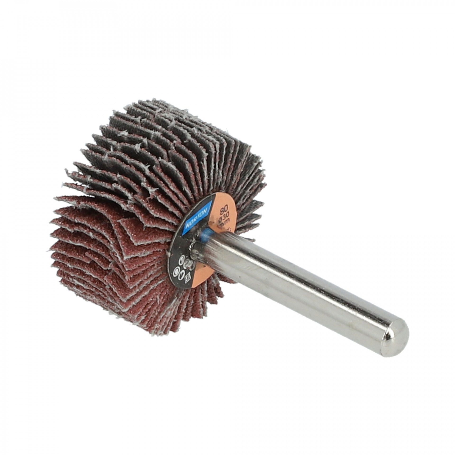 Norton Metal R207Plus barázdált csapos lamellás csiszolókorong Ø30x15x6mm P40, 10 db/csomag termék fő termékképe