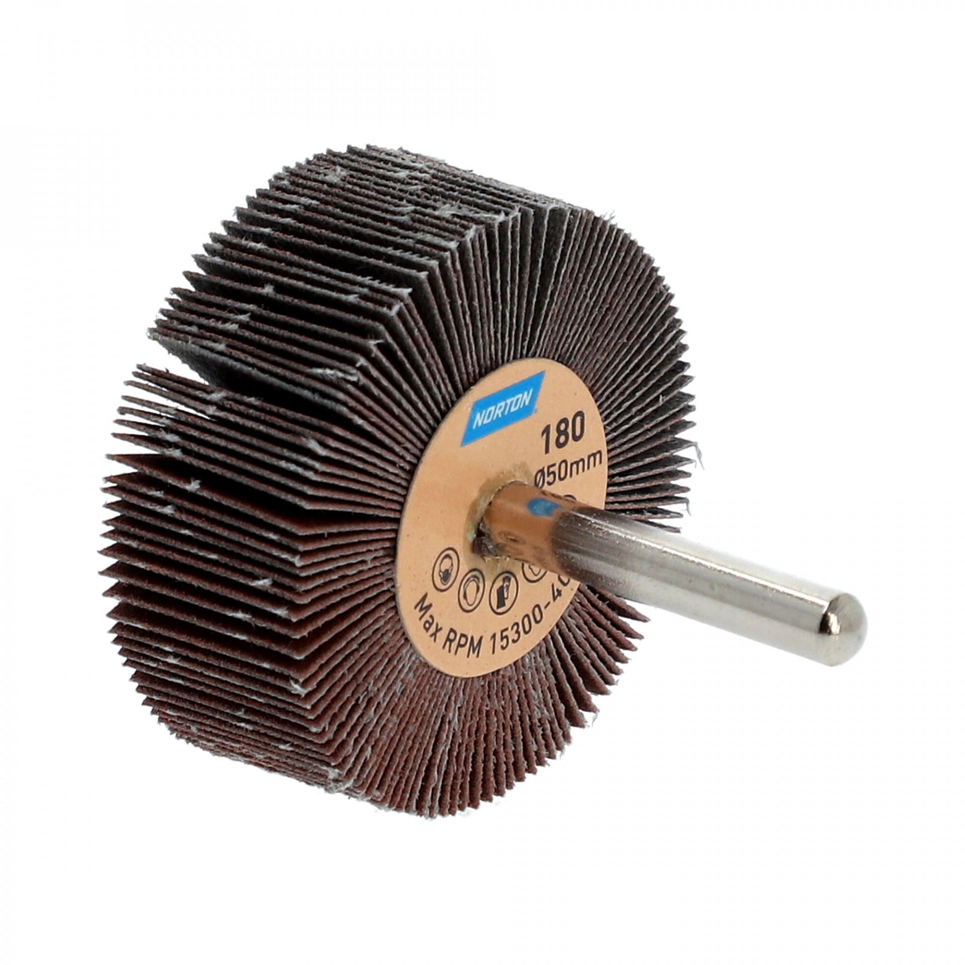 Norton Metal R207Plus csapos lamellás csiszolókorong Ø50x20x6mm P180, 10 db/csomag termék fő termékképe