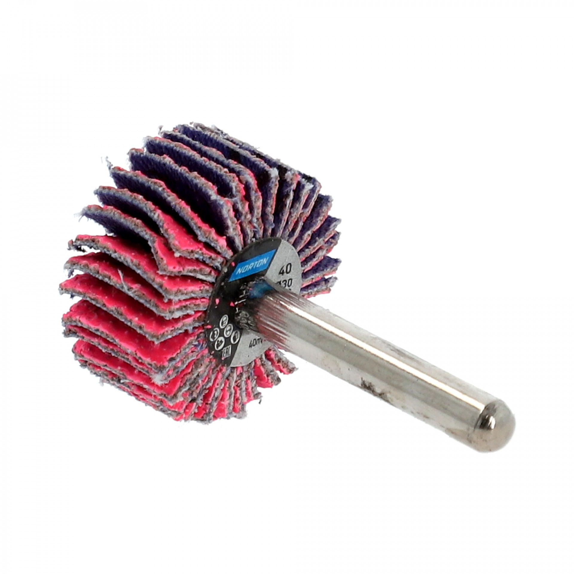 Norton Quantum R928 csapos lamellás csiszolókorong Ø30x15x6mm P40, 10 db/csomag termék fő termékképe