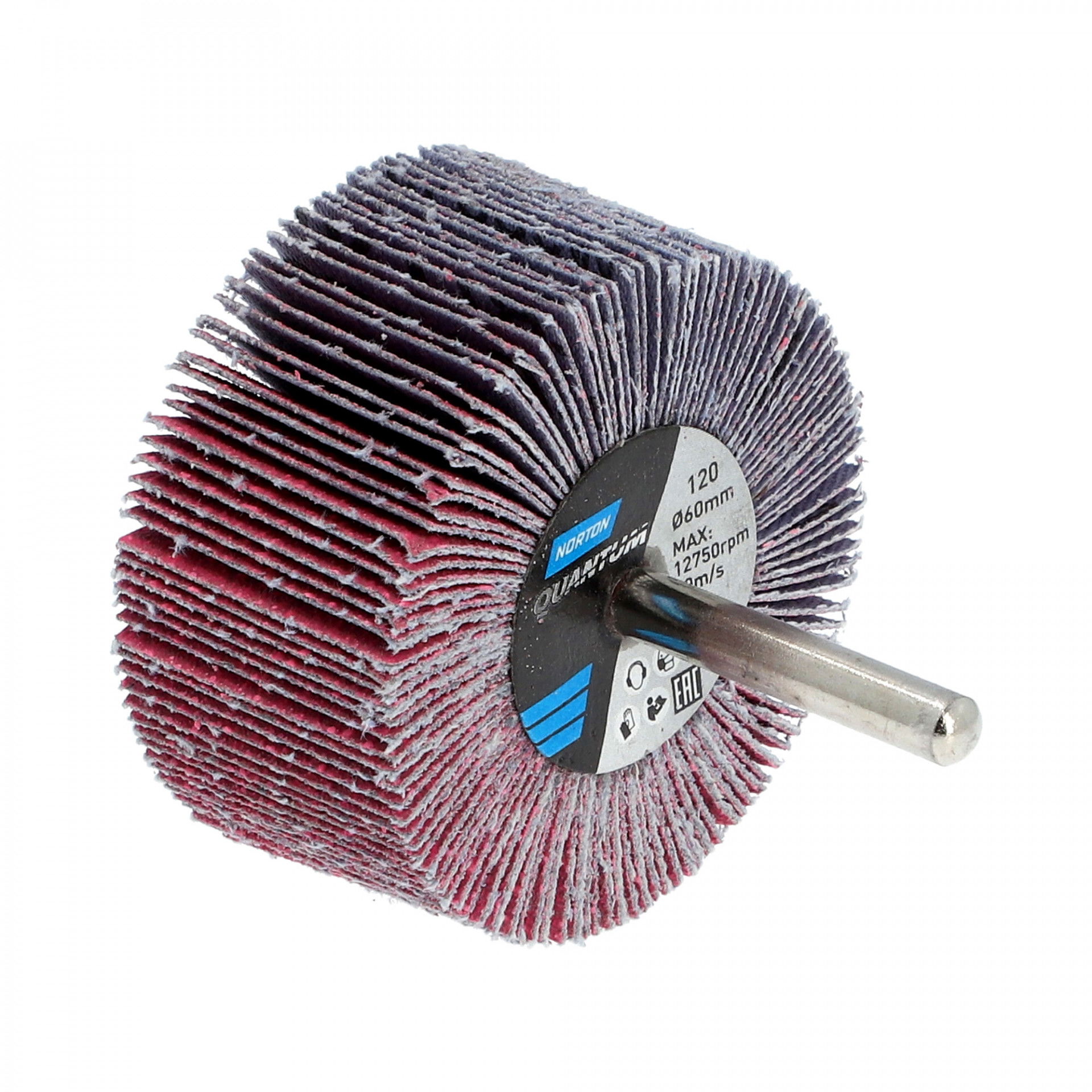 Norton Quantum R928 csapos lamellás csiszolókorong Ø60x30x6mm P120, 10 db/csomag termék fő termékképe