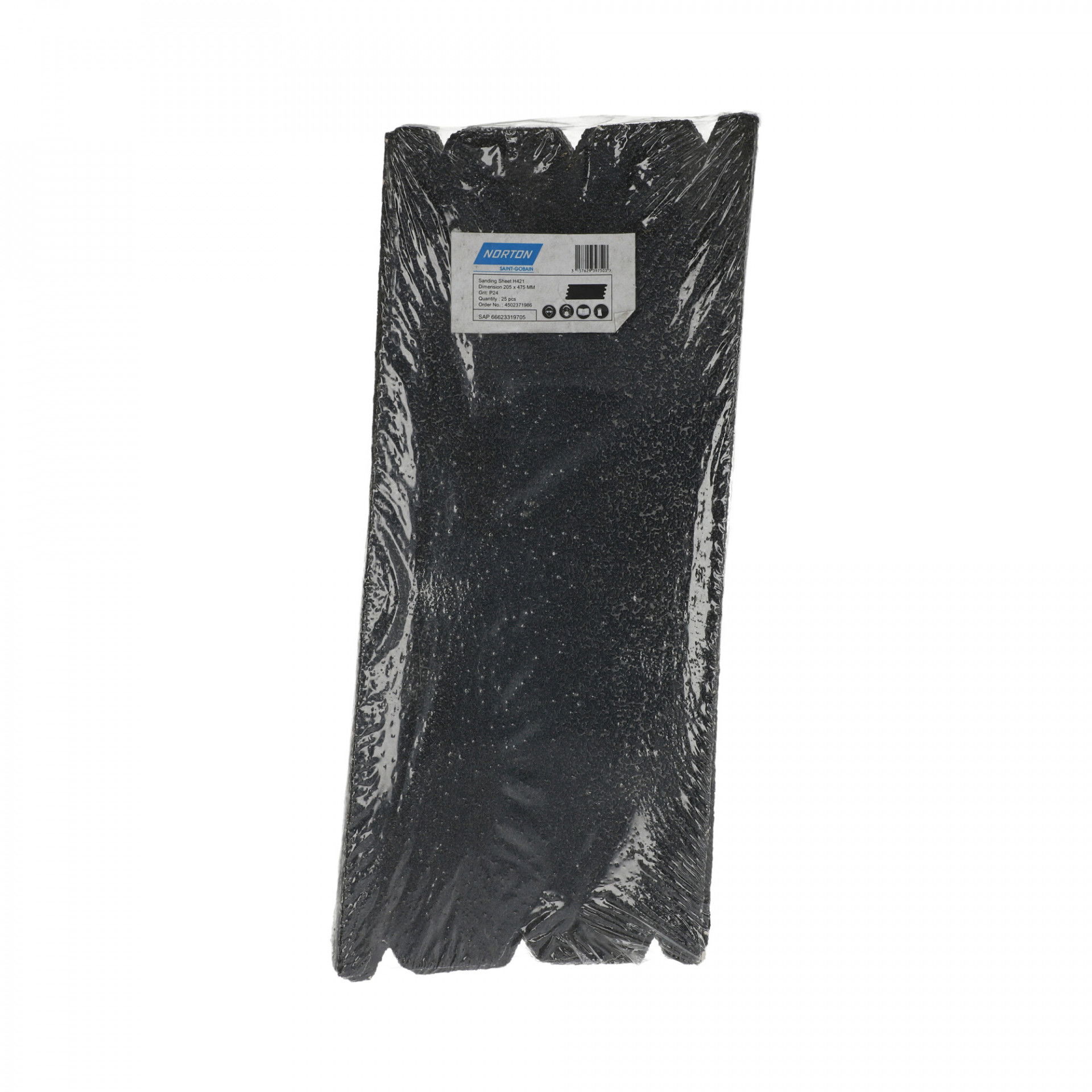 Norton Clipper H421 padló csiszolópapír 205x475mm P24, 25 db/csomag termék fő termékképe