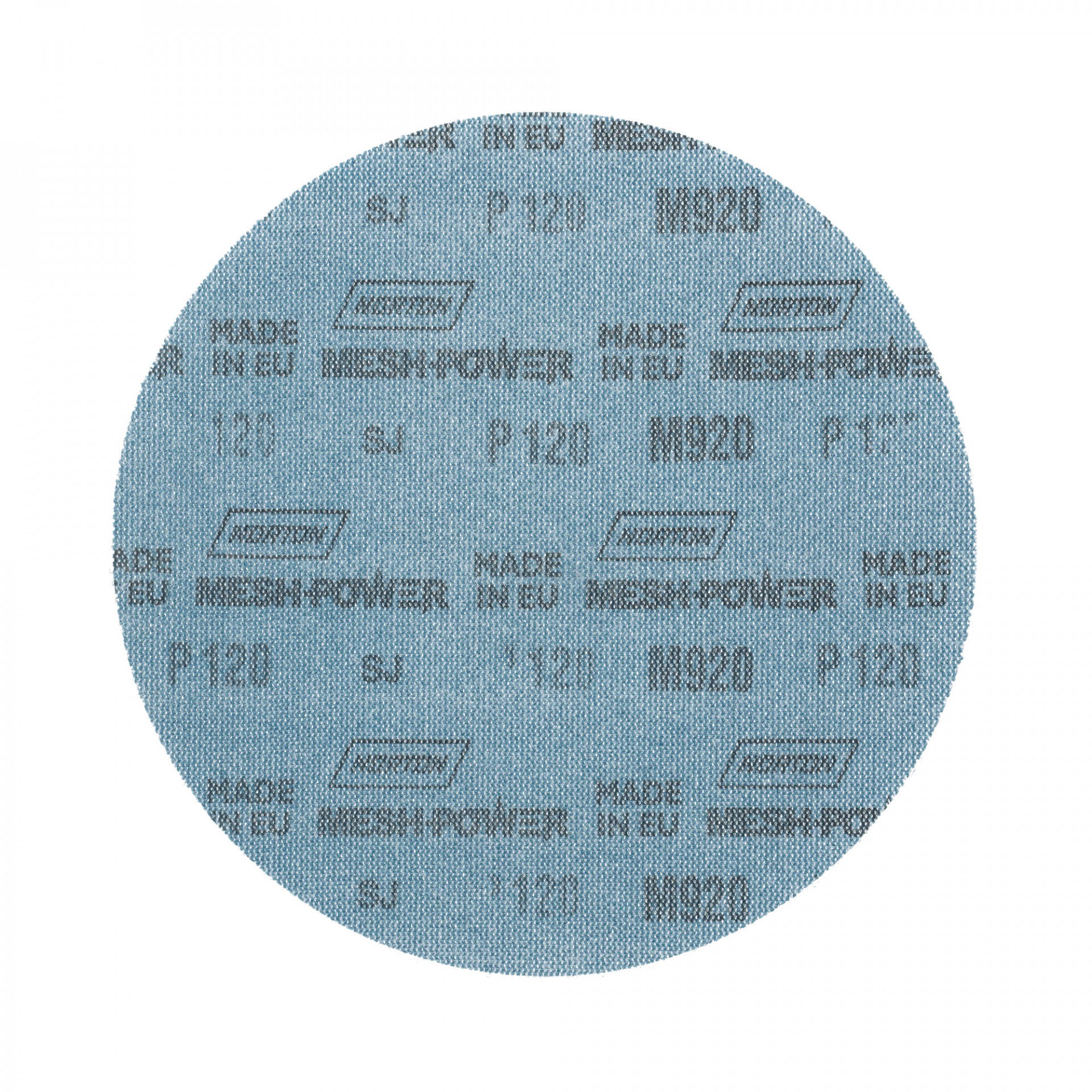 Norton MeshPower Ceramic M920 csiszolóháló Ø203 mm P120, 50 db/csomag termék fő termékképe