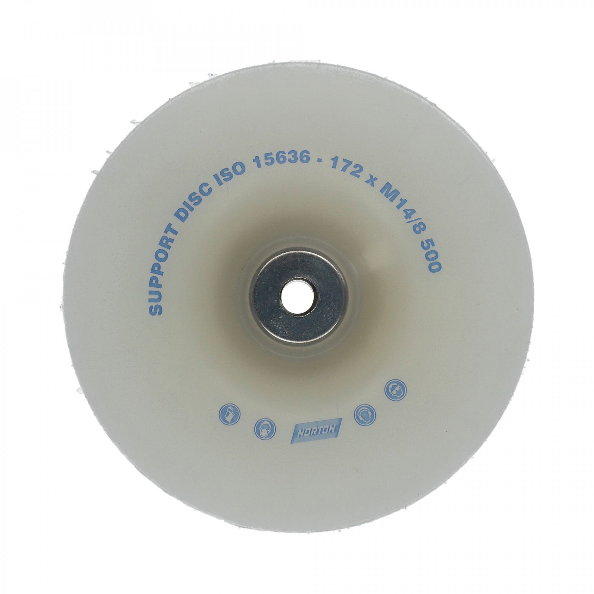 Norton fíbertárcsa felfogó Nylon Hard Ø180xM14, 5 db/csomag termék fő termékképe